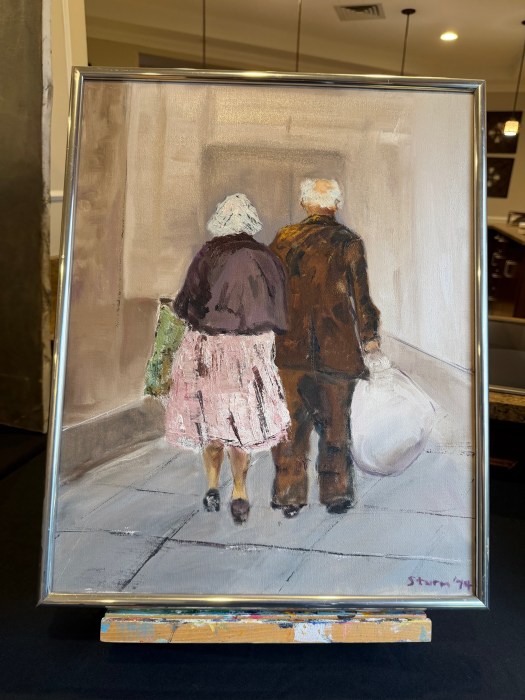 Atria Cutter Mill displayed Movin' On by Alyce Drabkin.