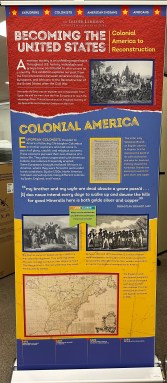 The Great Neck Library will present "Becoming the United States," an art exhibit about American history.