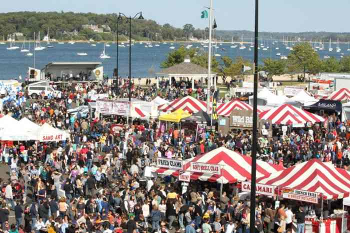 Oyster Fest is expected to bring nearly 200,000 people to Oyster Bay.