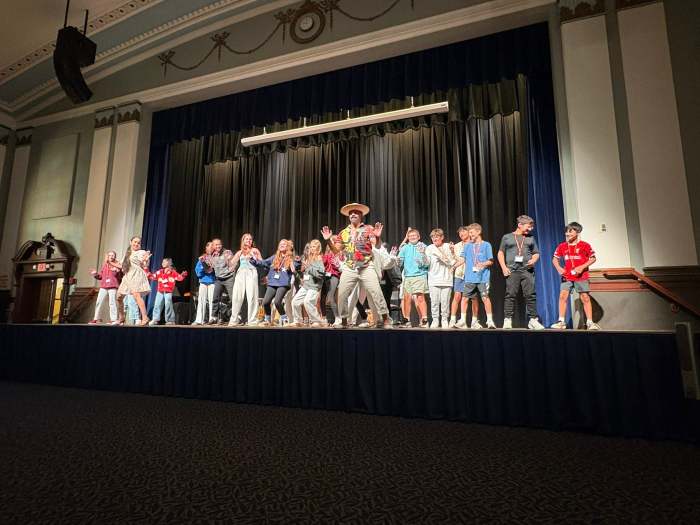 Folklore Urbano NYC and Carrie P. Weber Middle School students.