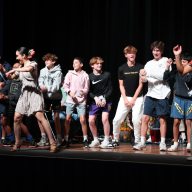 Carrie P. Weber students participate in a Folklore Urbano NYC workshop.