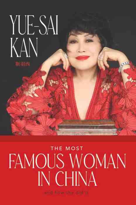 Chinese American media icon and humanitarian, Yue-Sai Kan, to appear at Vibrance 360 book signing.