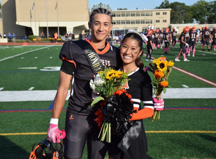 This year’s homecoming king and queen were Nicholas Diaz and Koey Lam.