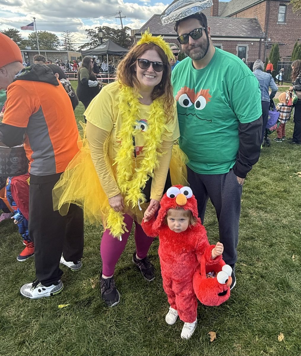 The Halloween parade brought hundreds of residents out in costume in Farmingdale.