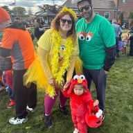 The Halloween parade brought hundreds of residents out in costume in Farmingdale.