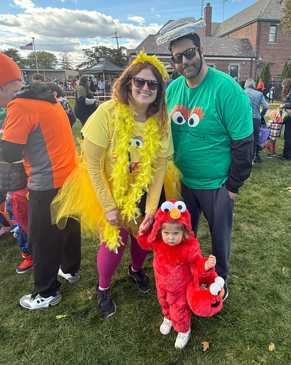 The Halloween parade brought hundreds of residents out in costume in Farmingdale.
