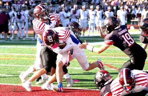 The Vikings varsity football team will play East Rockaway during their annual homecoming game.