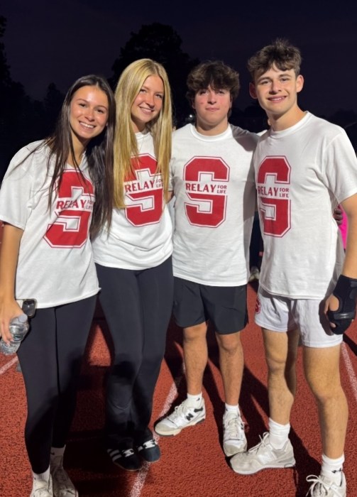 Student organizers Rhiane Martin, Brooke Marich, Nicholas Antonacci, and Cody Lefkowitz (L. to R.)