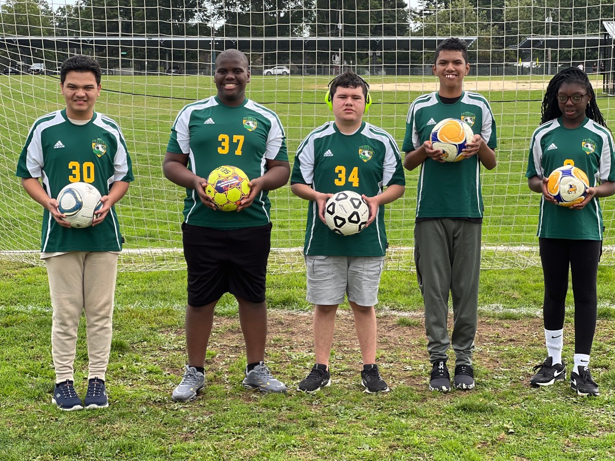 Seven Westbury special education students will participate on the high school's Challenger soccer team.