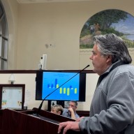 John Perrone asks the Glen Cove city council how its sales tax preemption will affect Nassau County taxes in 2026.