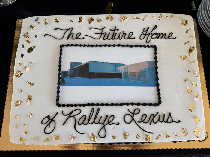 Rallye Lexus is moving from Glen Cove to Jericho.