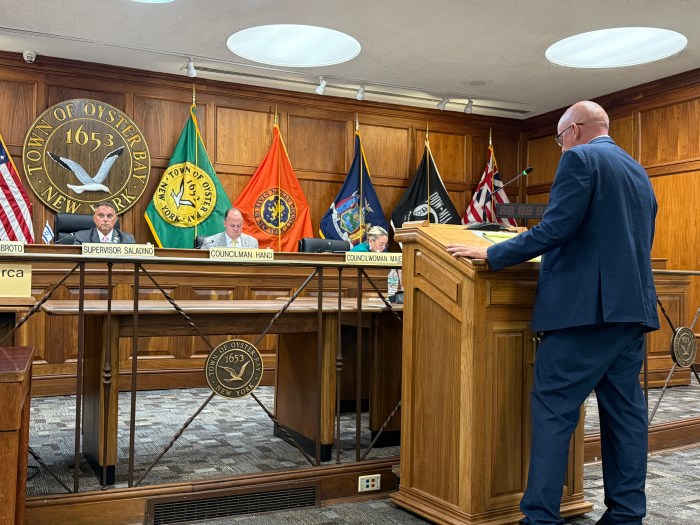 The Town of Oyster Bay approved new parking requirements at its latest board meeting.