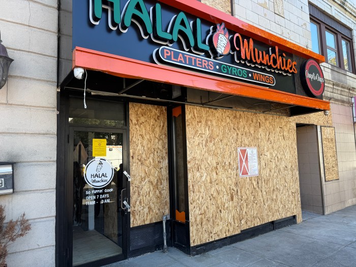 Halal Munchies was one of multiple businesses affected by the fire.