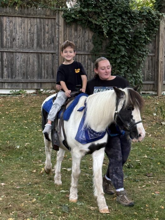 Kids activities included horseback riding, face painting and arts and crafts.