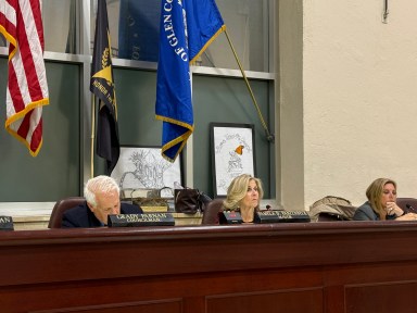 Glen Cove City Mayor Pam Panzenbeck listened to residents' concerns about holding just one public hearing for the city's 2026 budget, which was amended following the latest council meeting.