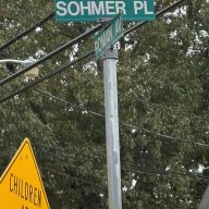 Nassau County Police are looking for a suspect after a suspicious car fire in New Cassel.