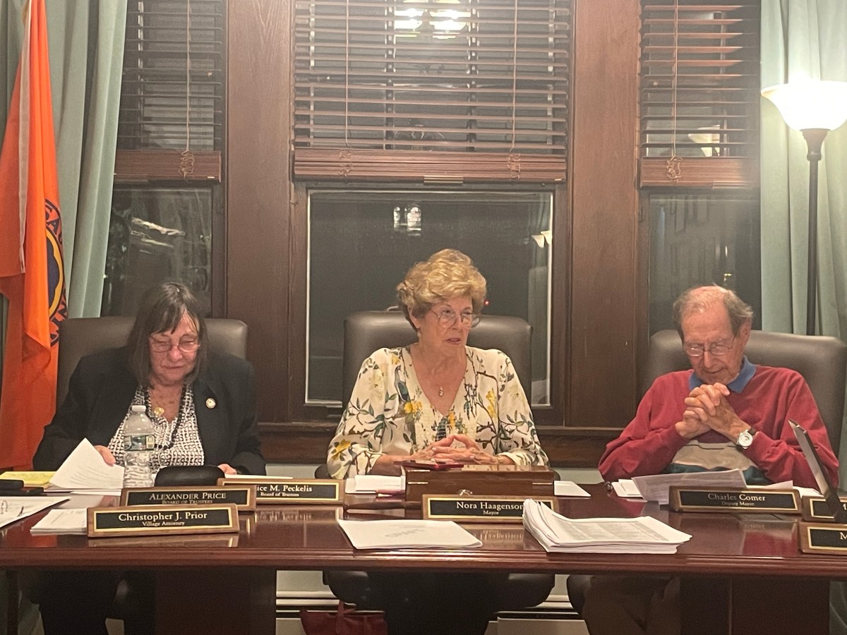 The Village of Baxter Estates Board of Trustees approved a local law that requires residents to hand write letters of defects and mail to the village.