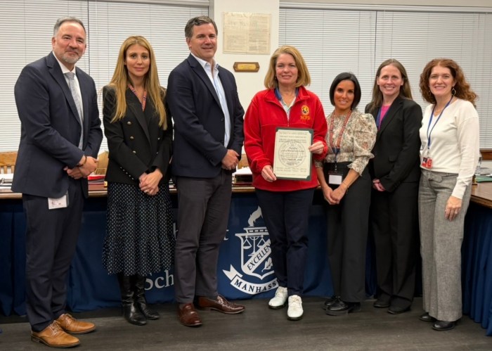 North Hempstead Town Supervisor Jennifer DeSena thanked the board for serving the community.