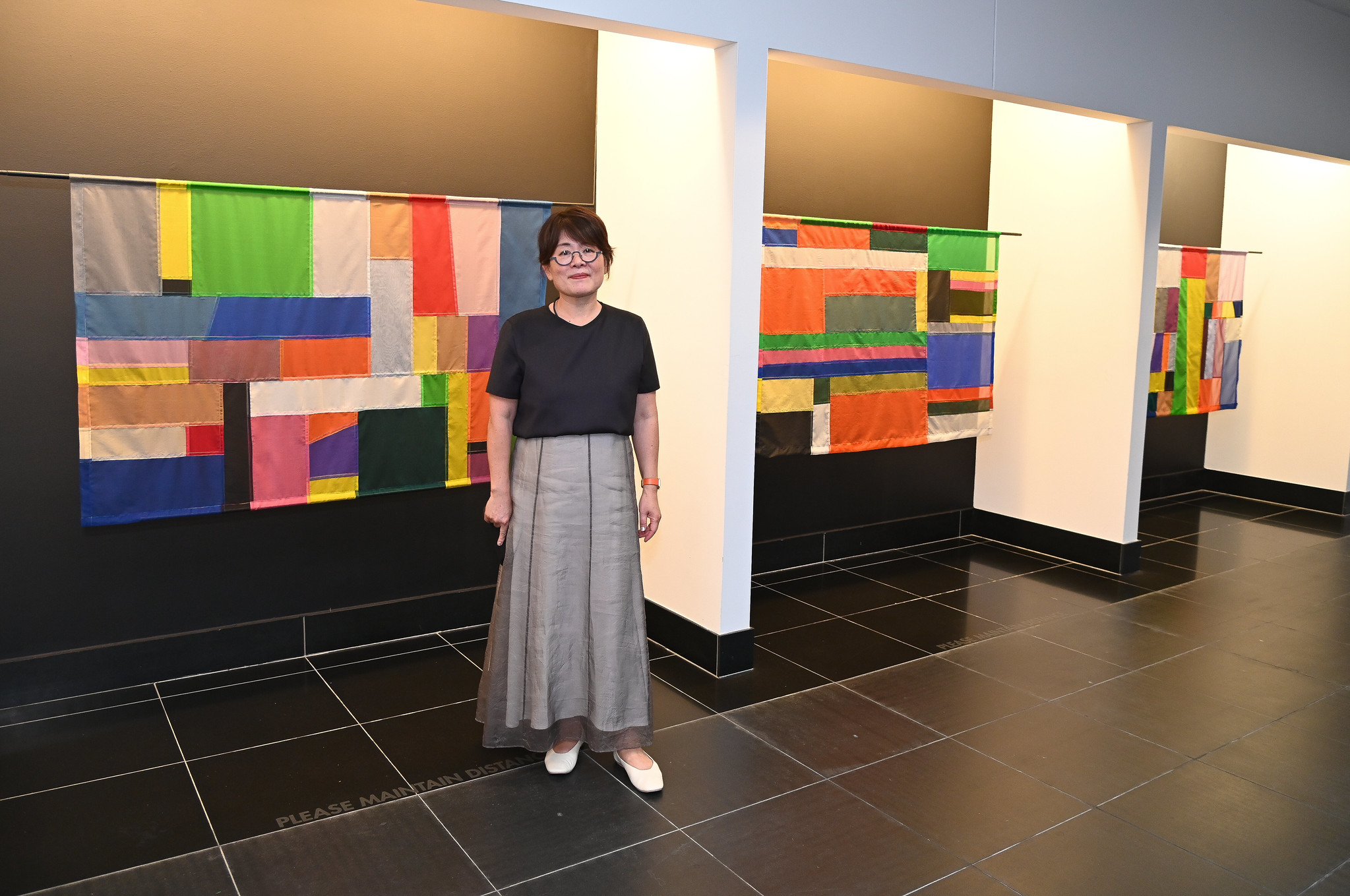Threads and Light: Wonju Seo’s 2025 exhibit at the Stony Brook Charles B. Wang Center