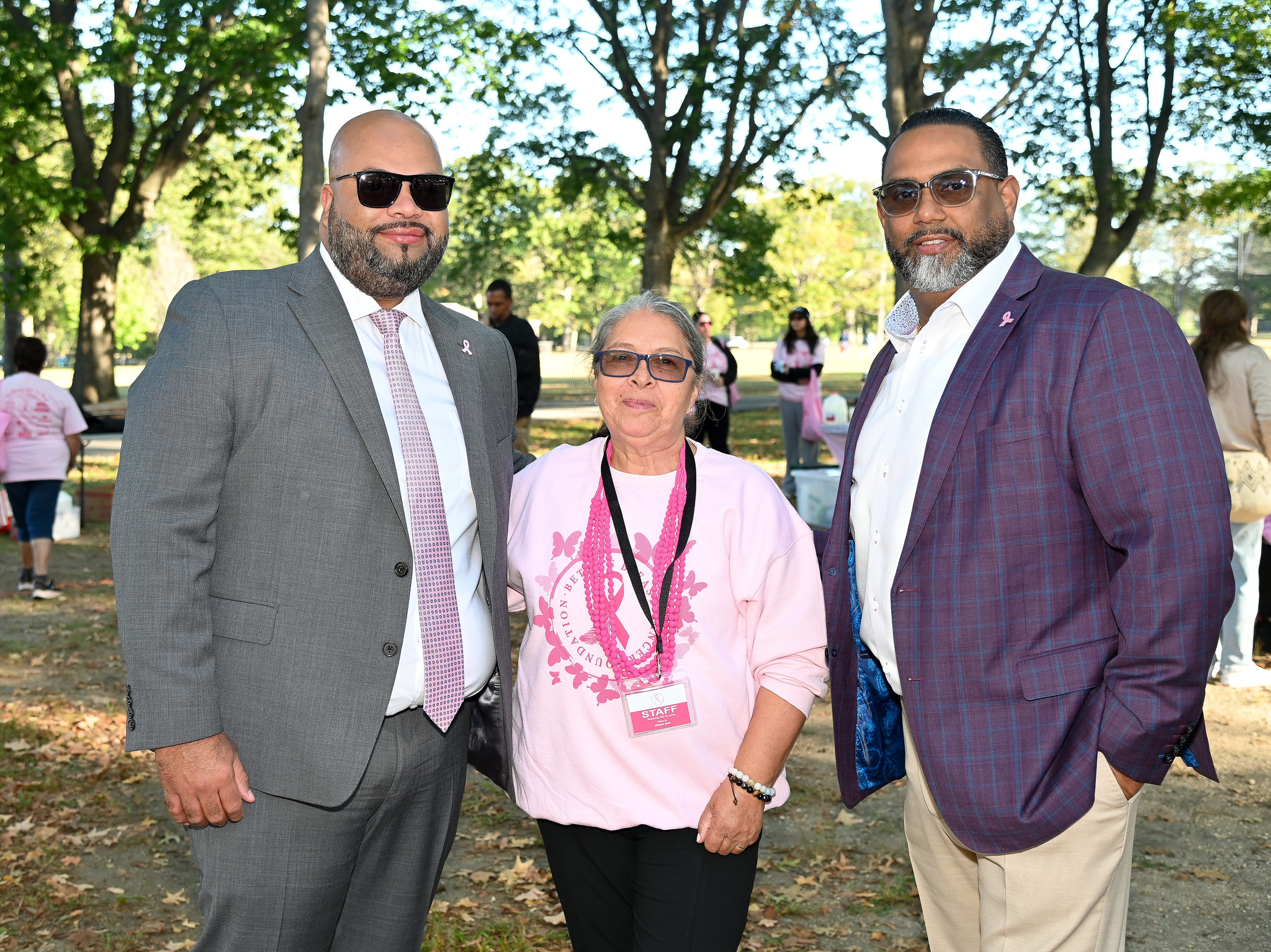 Betty's Breast Cancer Foundation held their 4th annual walk, 'Walking Life In Pink,' in Eisenhower Park on Oct. 4, 2025.