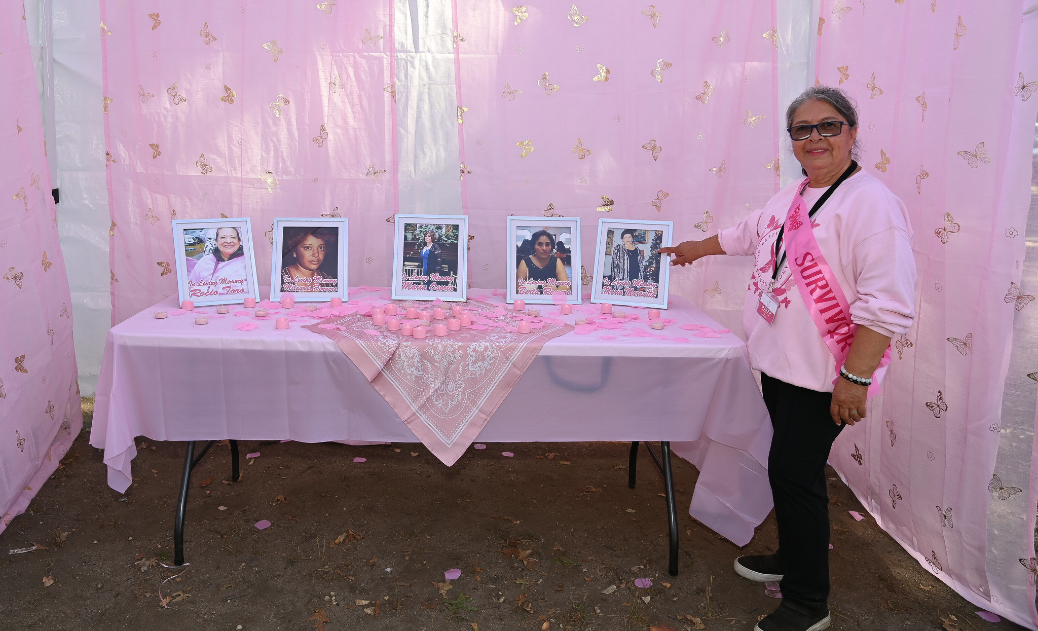Betty's Breast Cancer Foundation held their 4th annual walk, 'Walking Life In Pink,' in Eisenhower Park on Oct. 4, 2025.