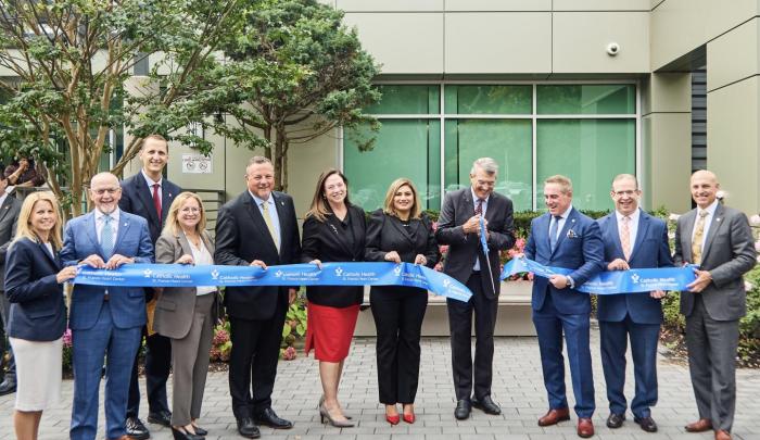Catholic Health opened St. Francis Heart Center in East Hills, that will focus on outpatient care.