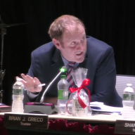 Syosset Board of Education Trustee Brian Grieco said he supports the New York School Board Association's lobbying efforts for nutritious food and academic programming.