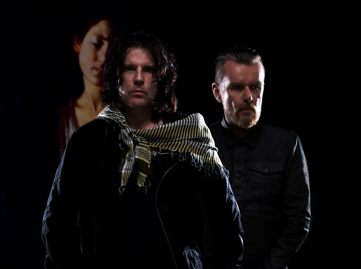 The Cult (from left): Ian Astbury and Billy Duffy