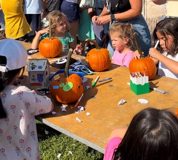 The Town of North Hempstead held their fifth annual Fall Family Festival, featuring pumpkin decorating, train rides and character meet n' greets.