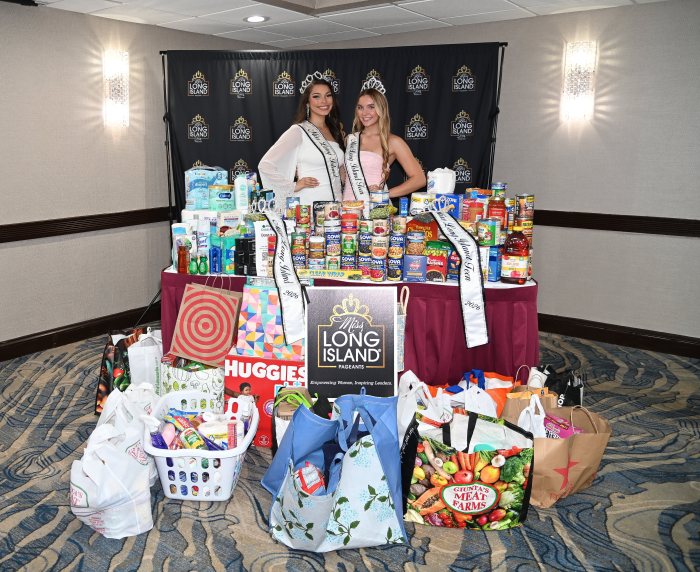 Kristen Rosario, Miss Long Island 2025, and Adriana Lane, Miss Long Island Teen 2025