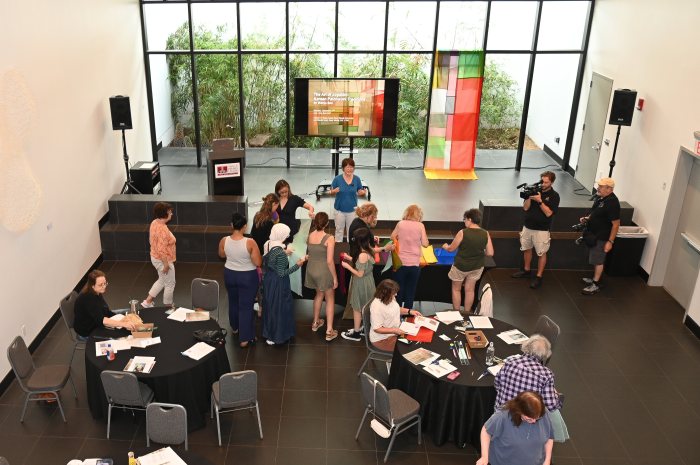 Through the Light: Contemporary Jogakbo Workshop at the Charles Wang Center