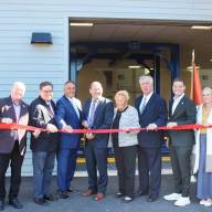 Plainview Water District Board of Commissioners as well as elected officials and representatives celebrated the opening of the district's newest treatment facility at a ribbon-cutting ceremony.