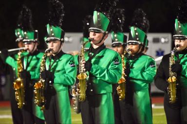 Farmingdale High School capped its spirit week with a 35-7 victory for its football team and several performances.