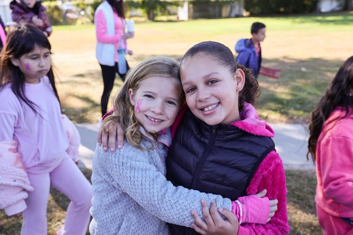 Glen Cove's Connolly students at least year's Breast Cancer Walk-A-Thon.