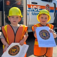 Children explored a dump truck, a pickup truck, a fire truck and more at the "Touch-a-Truck" event.