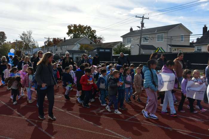 Cherry Lane students participated in the Breakthrough T1D walk.
