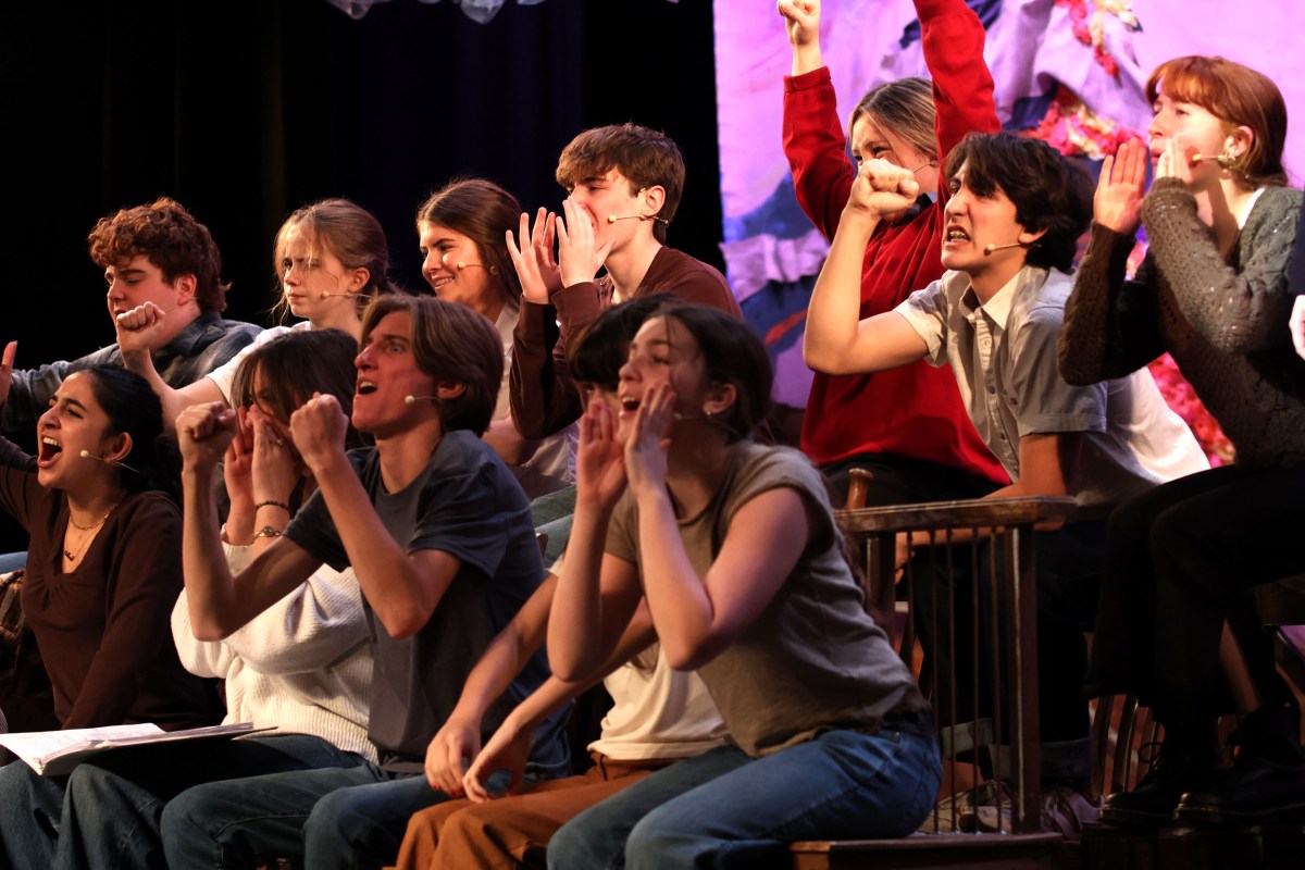 The cast of North Shore High School’s fall play, "The Laramie Project."