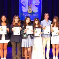 North Shore High School International Thespian Society inductees.