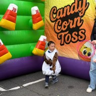 Great Neck Plaza residents enjoyed Halloween-themed games and activities.