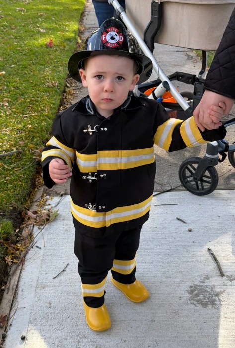 Some attendees dressed as firefighters.