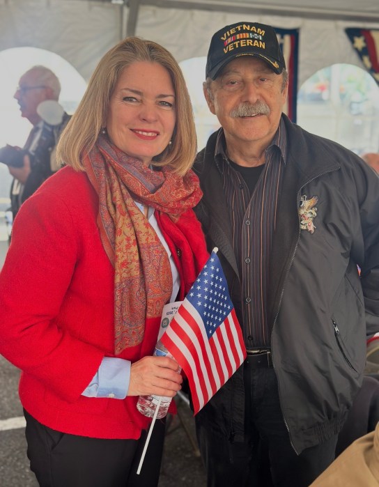 North Hempstead Town Supervisor Jennifer DeSena said the event is the town's way of "letting veterans know we care."