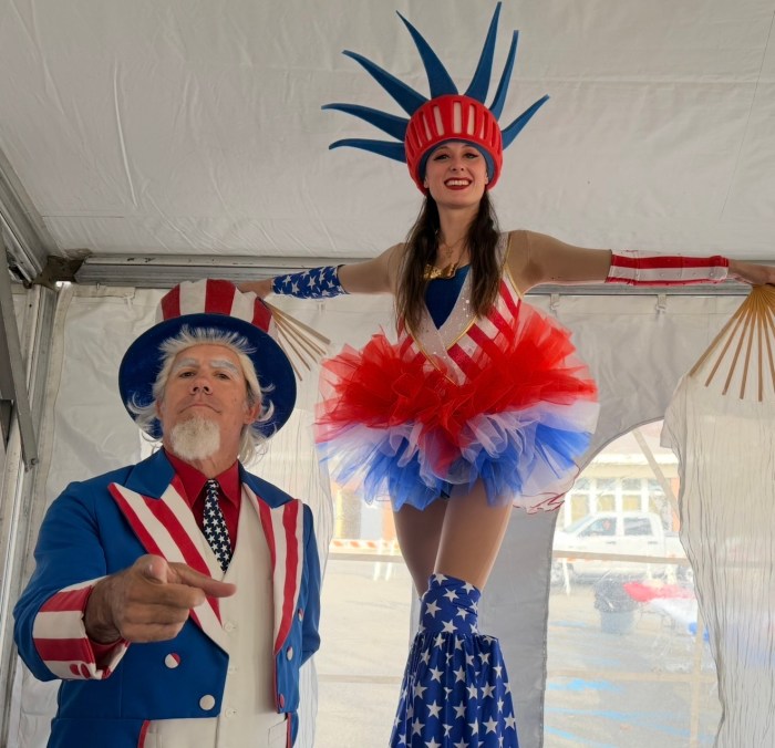 Performers entertained veterans at North Hempstead's annual Thank You to Our Veterans event.