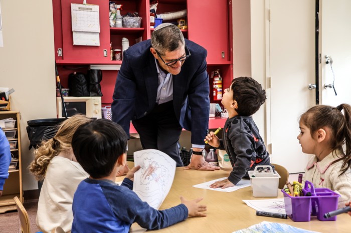 Michael Schlank attending various programs offered by Sid Jacobson JCC.