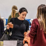Shoppers visited Sid Jacobson JCC's Sip + Shop Holiday Boutique, where every purchase supports Sid Jacobson JCC’s Early Childhood Center.