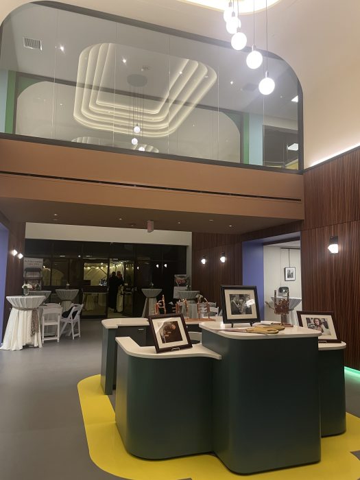 The newly renovated Walters-Smithdas atrium at Helen Keller National Center.