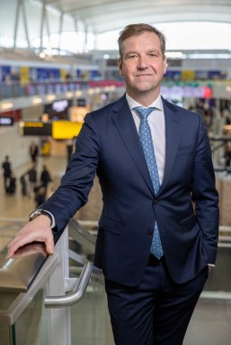 Roel Huinink oversees operations of John F. Kennedy International Airport's Terminal 4.