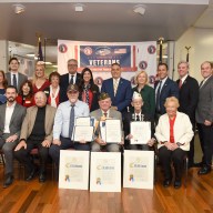 The Massapequa Chamber of Commerce held its 20th annual Veterans of the Year Awards Ceremony.