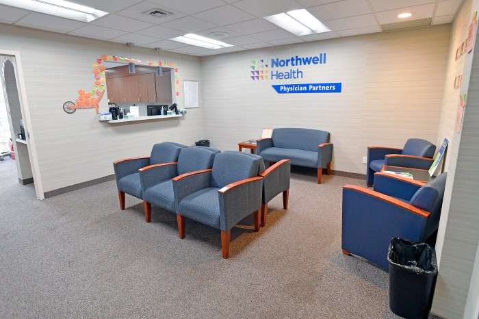 The interior of the new Manetto Hill Road office in Plainview.