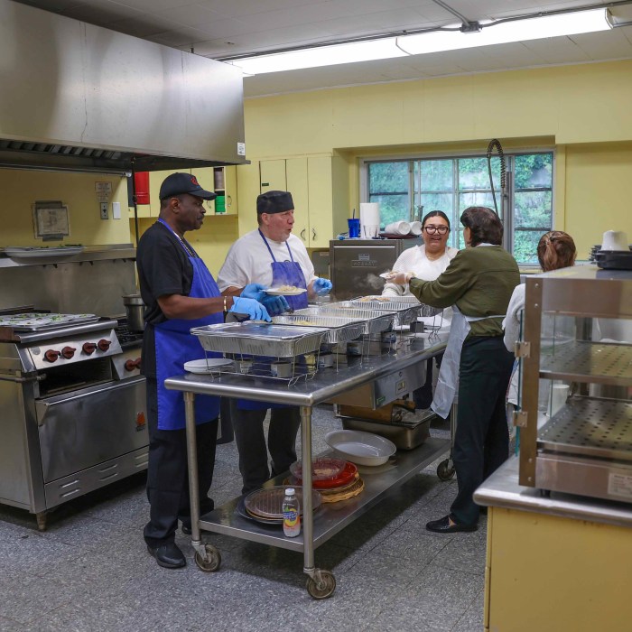 The new kitchen in the Roslyn Community Senior Center.