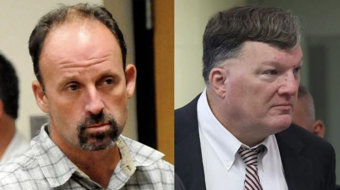Suspected Gilgo Beach killer Rex Heuermann, right, is not linked by DNA to the crimes of convicted double murderer John Bittrolff, left.